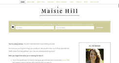 Desktop Screenshot of maisiehill.com