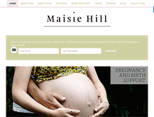 Tablet Screenshot of maisiehill.com